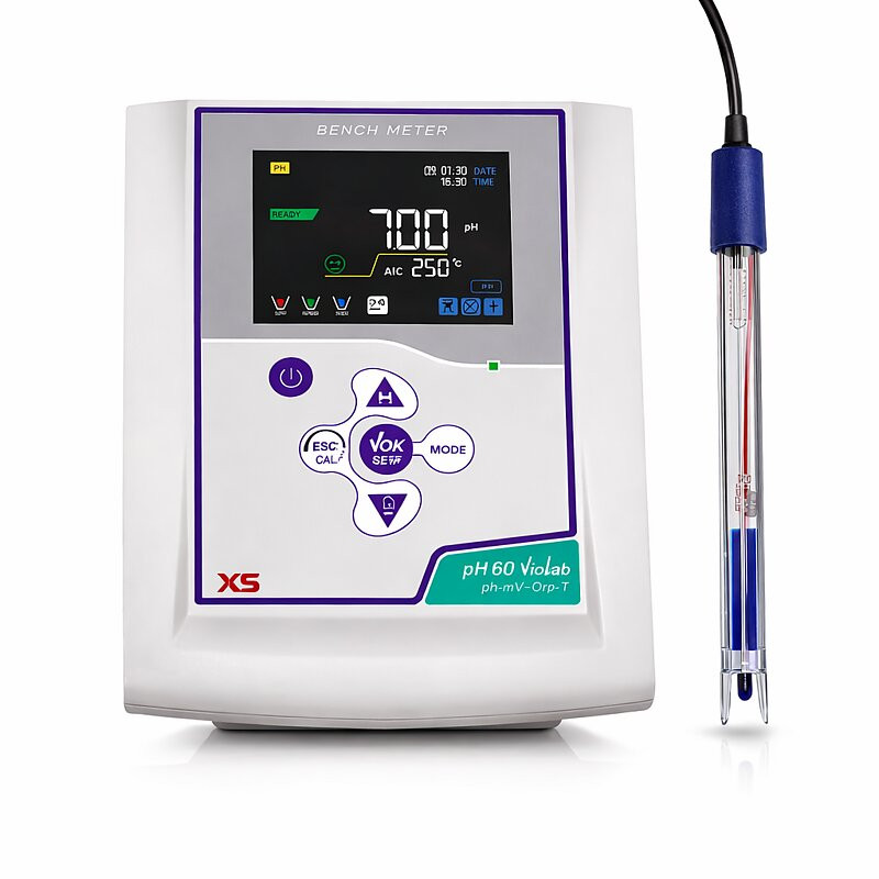 XS pH 60 VioLab benchtop pH meter - Electrode 201 T