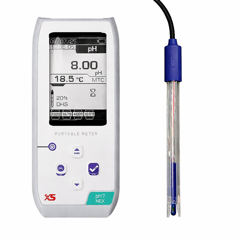 XS pH 7 NEX Portable pHmeter- 201 T