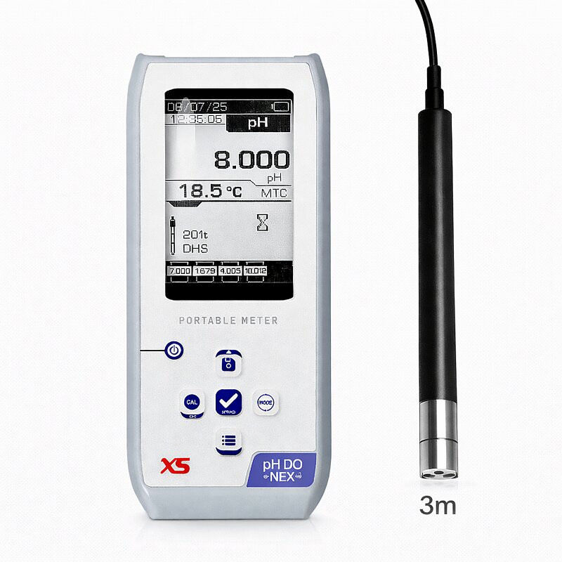 XS pHDO NEX Portable Multiparameter - Without Electrode - DO Optical Sensor 3m