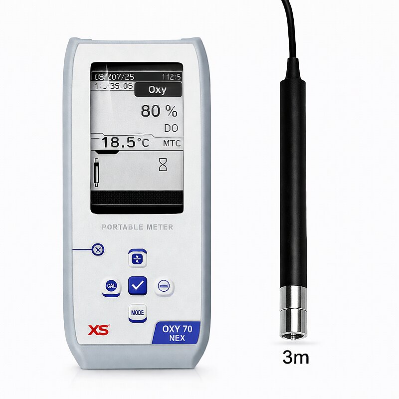XS Oxy 70 NEX Portable Oxymeter - DO Optical sensor 3 m