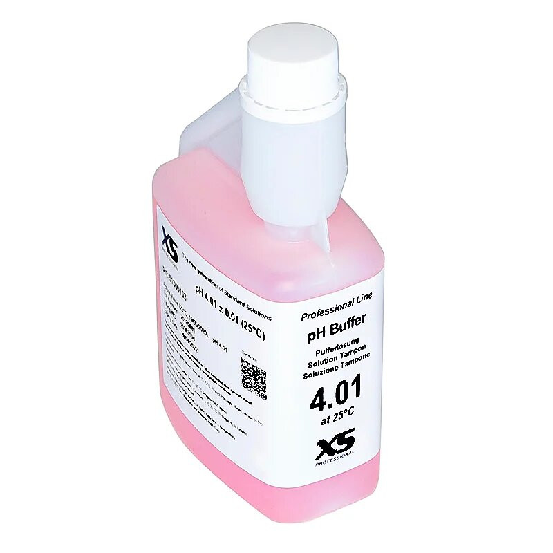 XS Professional pH 4.01 /25°C, 250ml autocal bottle Calibration solution