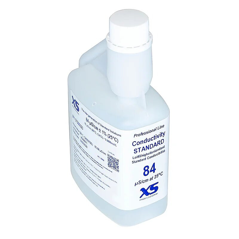 XS Professional EC 84 µS/cm /25°C, 500 ml bottle autocal Calibration Solution