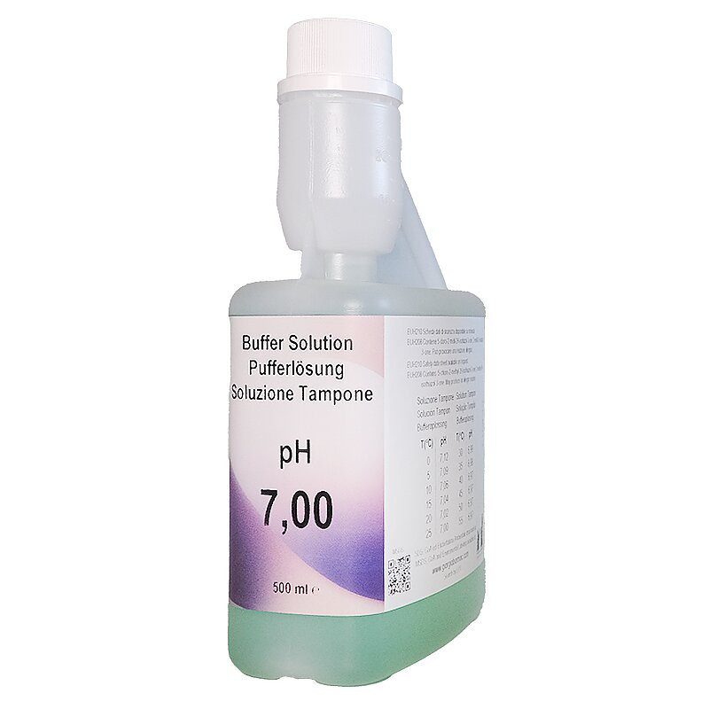 XS Basic pH 7.00 /25°C(green), 500 ml autocal bottle Test solution