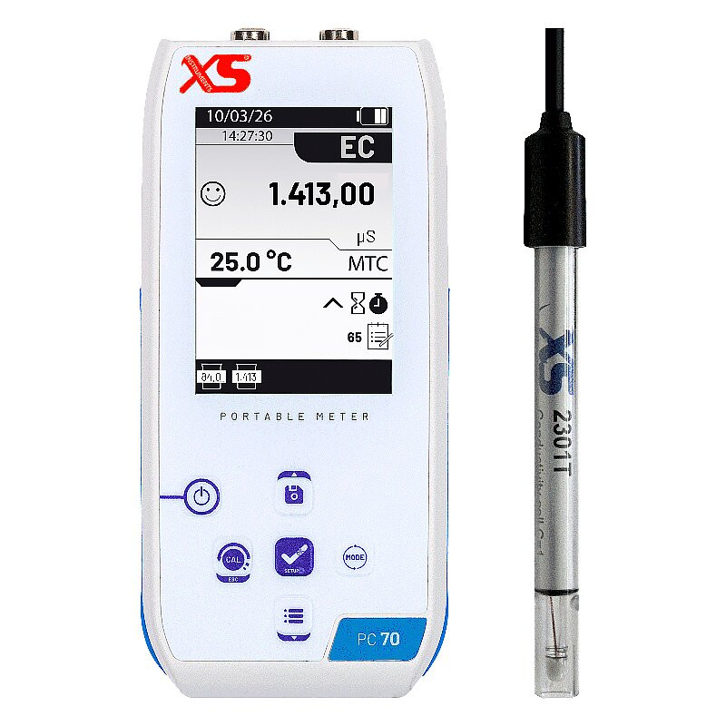XS PC 70 NEX Portable Multiparameter - Without Electrode - 2301T Cell