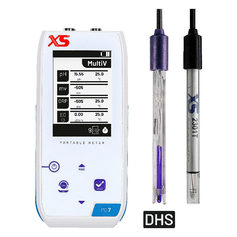 XS PC 7 NEX Portable Multiparameter - 201 T DHS Electrode - 2301 T Cell