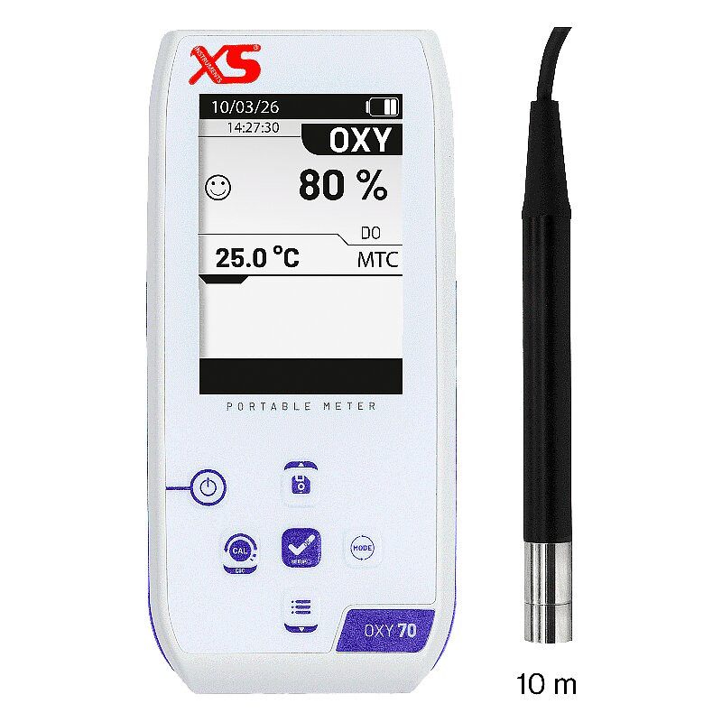 XS Oxy 70 NEX Portable Oxymeter - DO Optical sensor 10 m