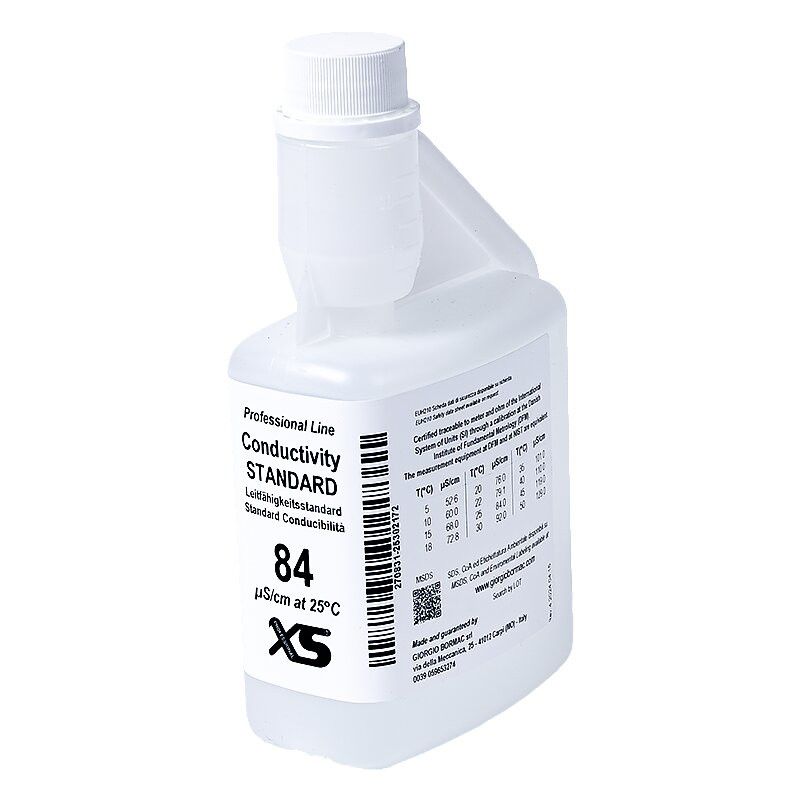 XS Professional EC 84 µS/cm /25°C, 500 ml bottle autocal Calibration Solution