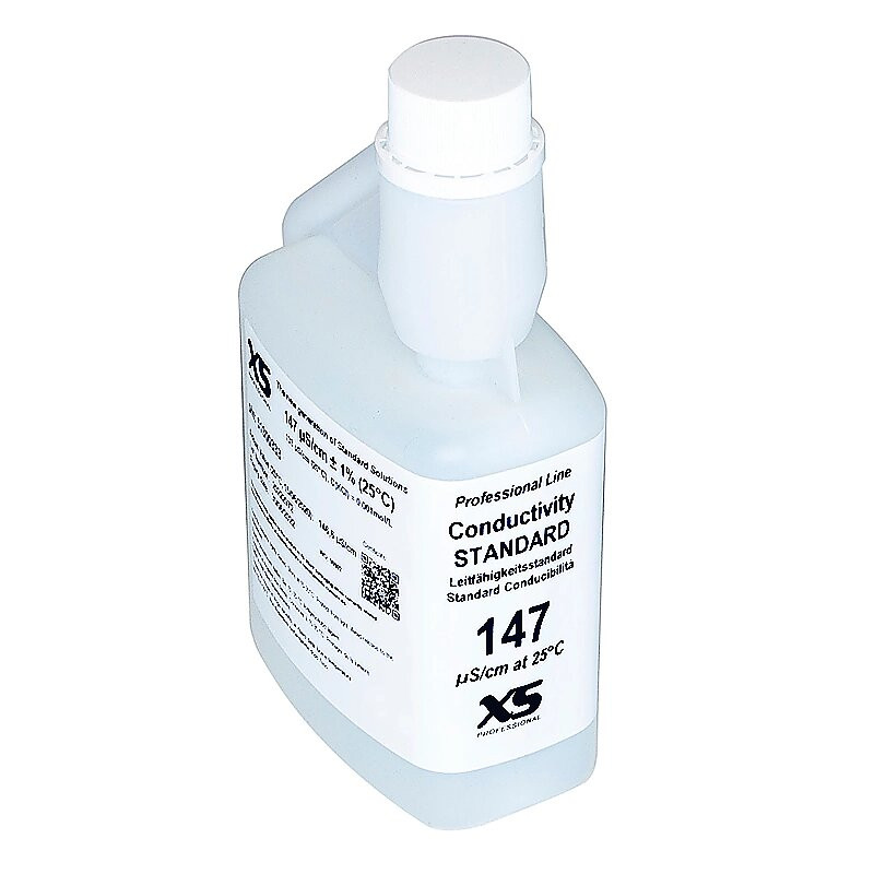 XS Professional EC 147 µS/cm/25°C, 500 ml bottle autocal Calibration Solution