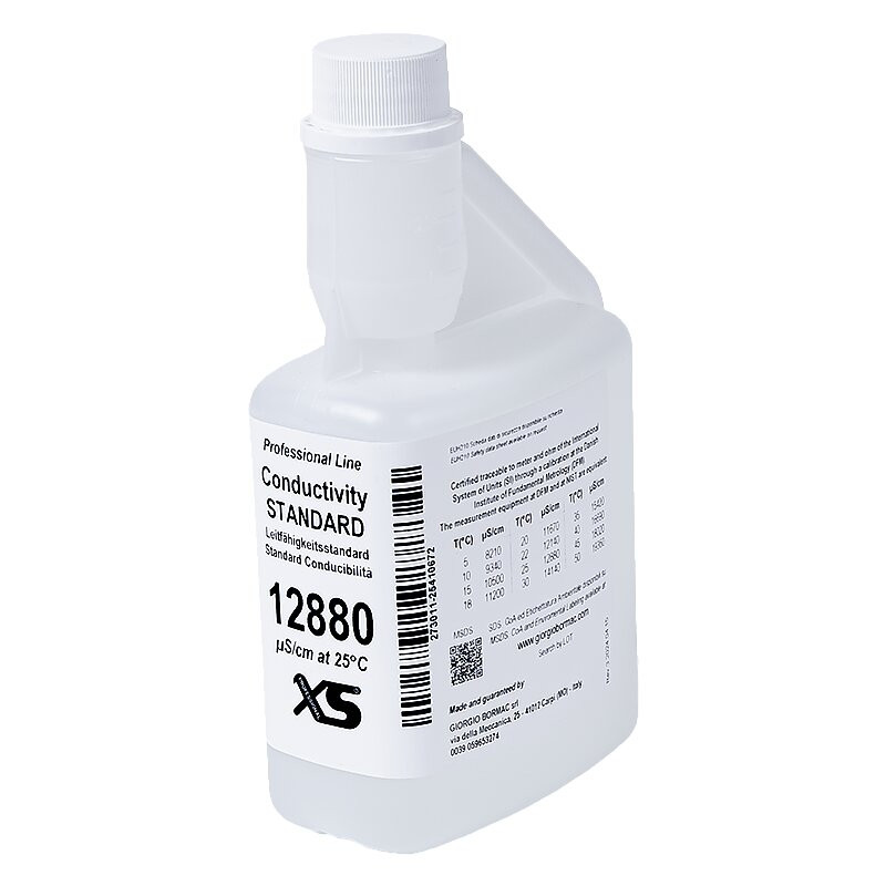 XS Professional EC 12880 µS/cm /25°C, 500 ml bottle autocal Calibration Solution